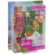 Búp bê Barbie chăm sóc cún cưng FXH08
