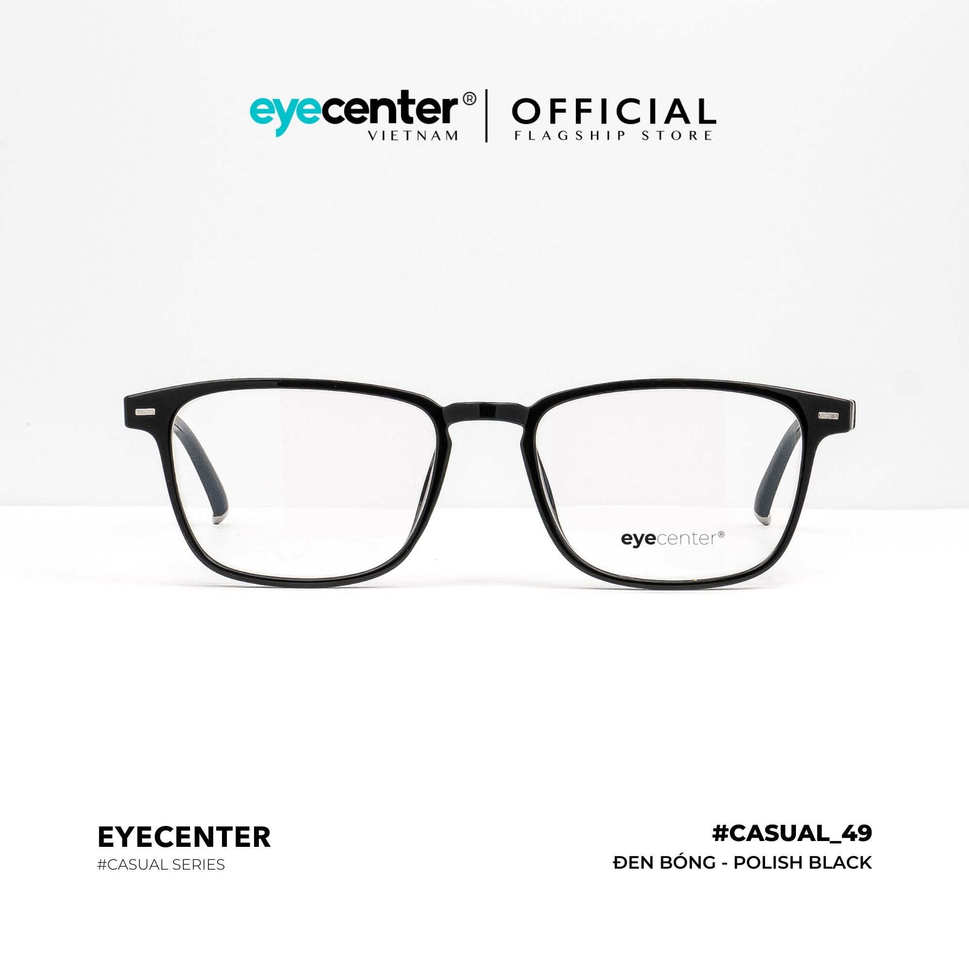 Gọng kính nam nữ chính hãng EYECENTER K23 nhựa dẻo siêu nhẹ chống gãy nhiều màu thời trang nhập khẩu...