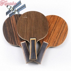 Table Tennis Bat Durable Ebony Wood Dalbergia High Speed Ping Pong Paddle 〖WYUE〗