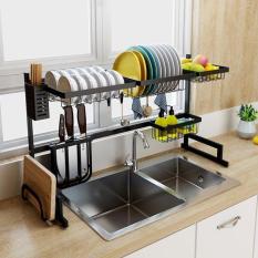 ( KỆ INOX ) Kệ Chén Bát Đa Năng hàng NHẬP KHẨU siêu tiện lợi dài 92cm-KCDN01