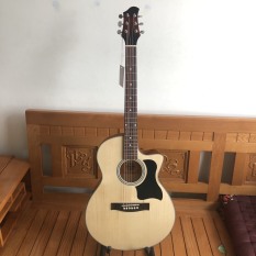 [Tặng Giáo trình guitar] Đàn guitar acoustic DVE70 – Đàn ghi-ta đệm hát dành cho bạn mới tập Âm thanh tốt Cần đàn thẳng Action thấp êm tay – Duy Guitar Store