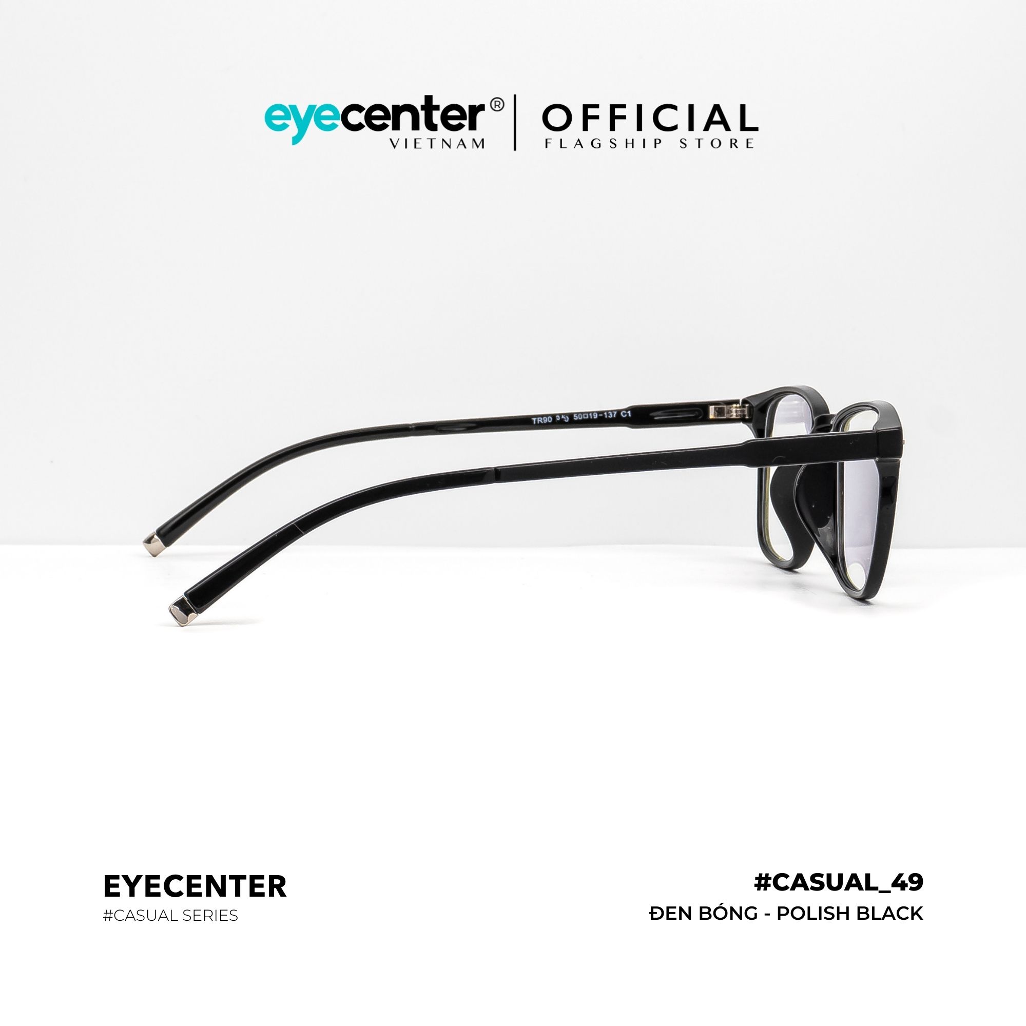 Gọng kính nam nữ chính hãng EYECENTER K23 nhựa dẻo siêu nhẹ chống gãy nhiều màu thời trang nhập khẩu...
