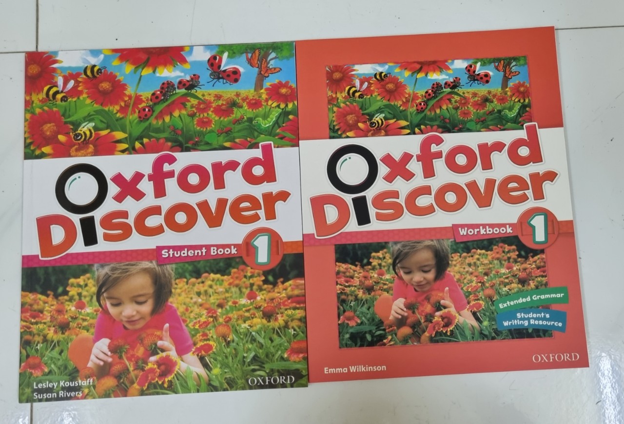 Oxford Discover 1 ( Sb & Wb) kèm đầy đủ tài liệu cho bé