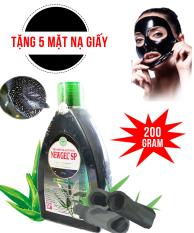 Gel mặt nạ lột mụn NEWGEL SP Than tre hoạt tính (200G) – Tẩy sạch các loại mụn hỗ trợ làm mịn da.