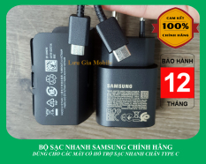Bộ sạc nhanh Samsung Galaxy 25W công ty Note 10 Note 20 A71, A70, A80, A90, S20, S20FE S20+, S20 Ultra