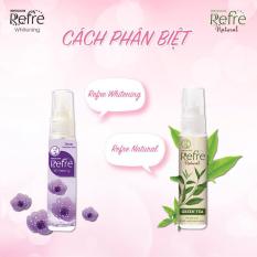 (HÀNG DÙNG THỬ ) Combo 4 Xịt khử mùi Refre Whitening/Natural -6ml