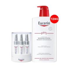 (MUA 1 TẶNG 1) TINH CHẤT TRẮNG DA EUCERIN WHITE THERAPY CLINICAL CONCENTRATE SERUM 6X5ML TẶNG SỮA TẮM PH5 WASHLOTION 1000ML