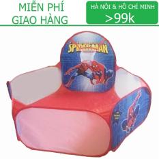 Nhà bóng vải Người Nhện cho bé trai cỡ Lớn 120cm (tùy chọn loại Có kèm Bóng và Không kèm bóng) KamiHome vận chuyển