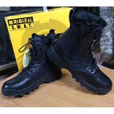 Giày Chiến Thuật SWAT – Giày Boot Nam Cao Cổ Phong Cách Quân Đội Đậm Chất LÍNH