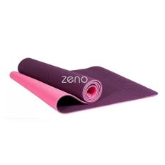 Thảm tập yoga 2 lớp TPE cao cấp ZENO (Tím)