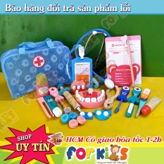 Đồ Chơi Bác Sĩ Gỗ Siêu Đẹp Siêu Dễ Thương Đồ Chơi Nhiều Tương Tác Cho Bé