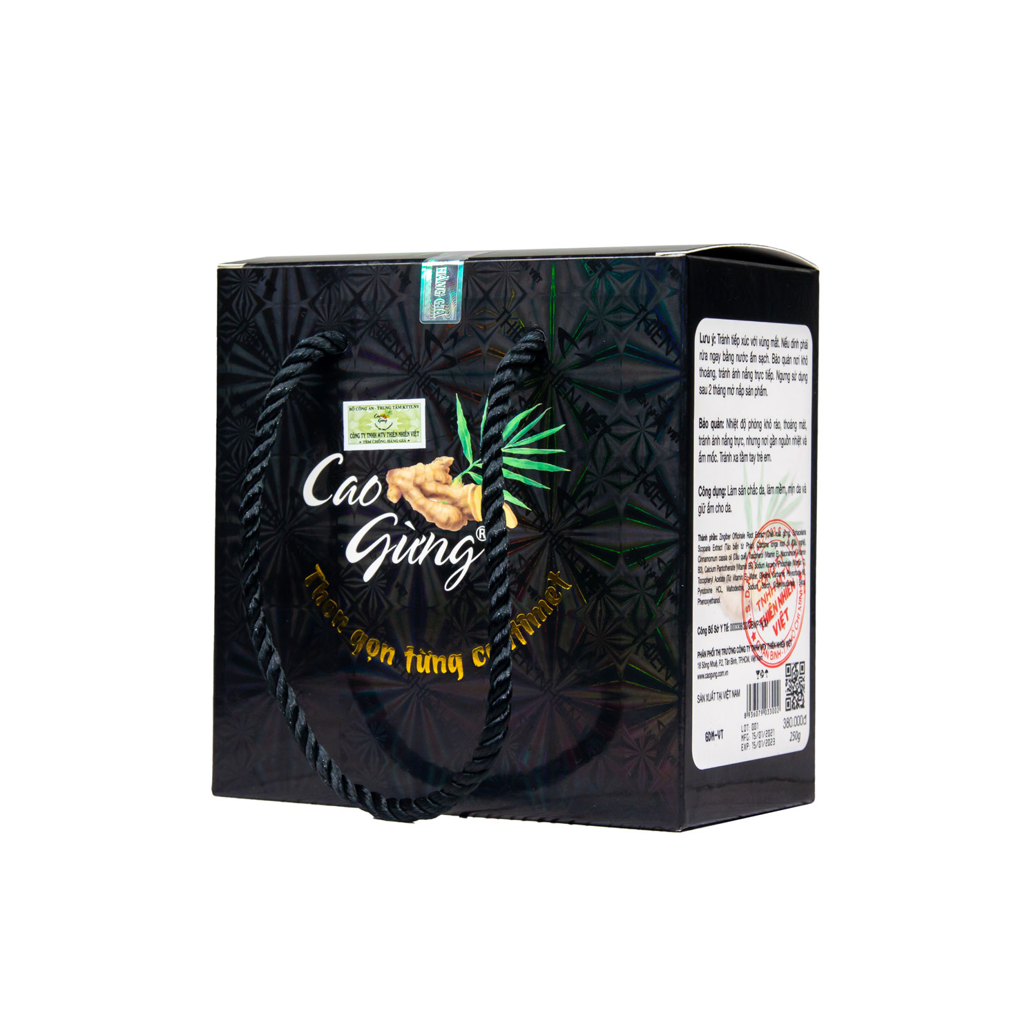 Cao gừng tan mỡ MC Cát Tường giúp đánh tan mỡ bụng 200g thiên nhiên việt