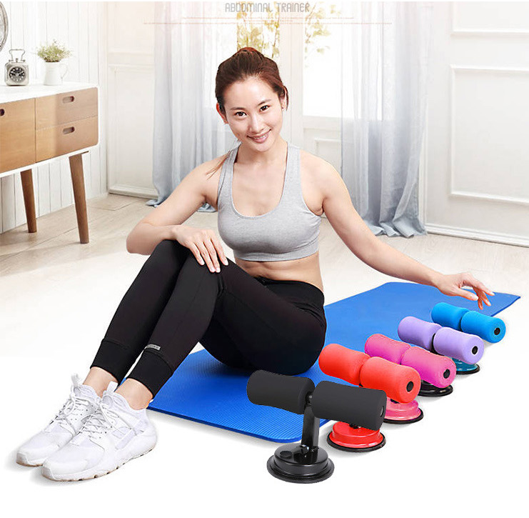 Dụng cụ tập bụng gym tại nhà, dụng cụ gập bụng thể thao chữ t hút chân không FITEZY HCM