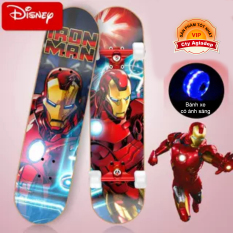 Siêu ván trượt trẻ em cao cấp USA bánh xe ánh sáng Dispney American Captain – Đội trưởng Mỹ
