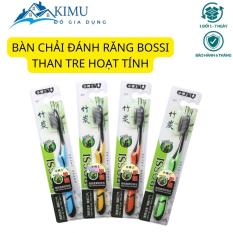 Combo 1 Thùng 30 Cái Bàn Chải Đánh Răng , Bàn Chải Than Tre Hoạt tính Bossi Hàn Quốc – an toàn tuyệt đối cho sức khỏe