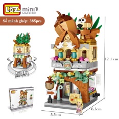 Đồ chơi lắp ráp trẻ em Cửa hàng hạt dẻ LOZ 1641