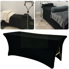 Beauty Salon Massage Bed Cover Spa Table Sheet Pure Color Bedspread Fitted Soft Breathable Ta J9z1