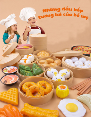 Bộ Đồ Chơi Thức Ăn Cho Bé Bữa Sáng, Mô Hình Kích Thước Chuẩn, Màu Sắc Sặc Sỡ Giúp Bé Yêu Vui Chơi Thỏa Thích – Mẫu Ngẫu Nhiên