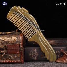 Lược sừng Hoạ tiết kiểu Châu Âu – COH174 (Size: XL – 20cm) – Mẫu cao cấp đẹp từng chi tiết – Horn Comb of HAHANCO