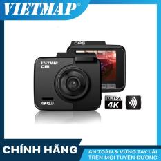 Camera hành trình VietMap C61 – GPS Wifi 4K + thẻ nhớ 32GB Class 10