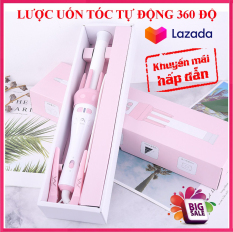 Máy Uốn Tóc Xoay 360 Chính Hãng Tự Động VIVID & VOGUE, Máy Uốn Tóc Cao Cấp Xoay Tự Động 360, Gậy Uốn Xoăn Bảo Hành 12 Tháng