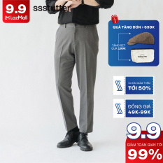 Quần âu vải Nam Regular Fit Basic SSSTUTTER Vải dệt thoi co giãn siêu nhẹ 5 màu Great Life Pants ver 2