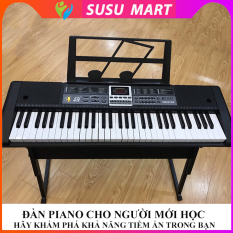 [ TẶNG GIÁ ĐỠ ĐÀN ] – Đàn Piano Điện Tử Cho Người Mới Học – Đàn Organ Electronic Keyboard Đàn 61 Phím 2cm