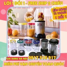 Bộ Máy Xay Ép Đa Năng Magic Bullet 21 Chi Tiết, Máy Xay Sinh Tố, Xay Café, Xay Thịt Đa Năng, Tiện Dụng, Nhanh Chóng. Bảo Hành 12 Tháng.