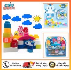 Đồ chơi xếp hình Robocar mẫu robot các bé yêu thích