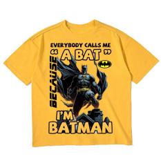 Áo thun bé trai vải dày mịn mát in hình Batman 3D được các bé trai yêu thích ATBT73