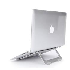 Dock tản nhiệt tích hợp giá đỡ bằng loại gập gọn dùng cho Laptop, Macbook Promax CR03 (Bạc)