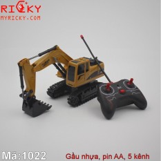 Xe múc điều khiển Bánh Xích- Điều khiển Cần Múc- Nhiêu Mẫu Xe Công Trình