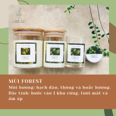 Nến Thơm Thiên Nhiên – Forest – A Little Bit