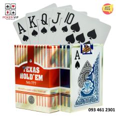 [Sỉ và lẻ] Bài nhựa Texas Hold’em 777 100% plastic – Bài tây – Bài poker