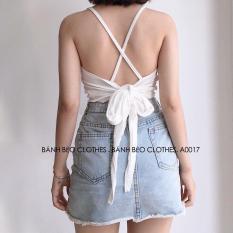 Áo hai dây thắc nơ sai lưng quyến rũ TTSL0004