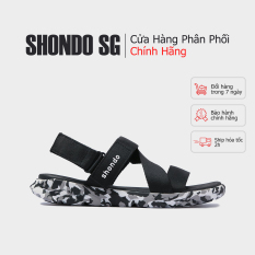 HOT ●322 Iày sandals Shondo F6 sport-f6s501-camo Black