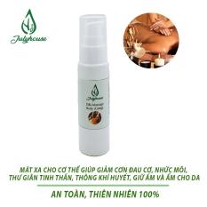 Dầu massage Body Cao Cấp Gừng Julyhouse 30ml