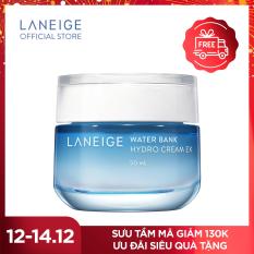 Kem dưỡng ẩm với thành phần nước khoáng xanh Water Bank Hydro Cream EX 50ml