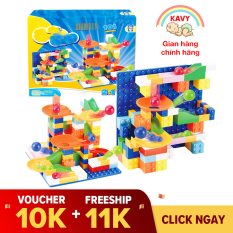 Khối xây dựng lắp ráp đồ chơi bóng lăn cho bé 101 chi tiết, nhiều màu sắc kích thích giác quan, sáng tạo của trẻ – KAVY