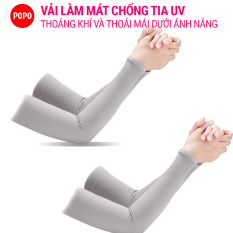 Bao tay chống nắng (1 đôi) POPO găng tay chống nắng cản tia UV, cho lái ô tô, xe máy, xe dạp, chất vải mềm mại thoáng khí