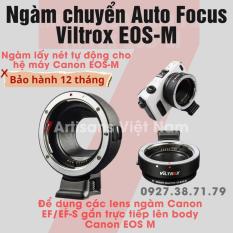 (CÓ SẴN) Ngàm chuyển AF Auto Focus Viltrox EF-EOS M Cho Canon EOS M – Hàng New 100% – Chính Hãng – Bảo Hành 12 Tháng