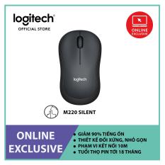 Chuột không dây không tiếng kêu Logitech M220 Silent – Bảo hành 3 năm