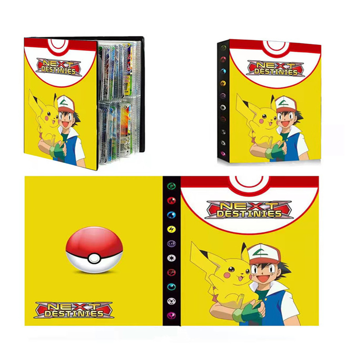 [Giao hàng nhanh từ Việt Nam] 240 Thẻ Pokemon Album Bộ sưu tập sách Người giữ bộ sưu tập sách...
