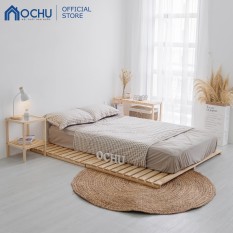 Giường Ngủ Pallet Gỗ Thông OCHU – Nancy Bed – Natural