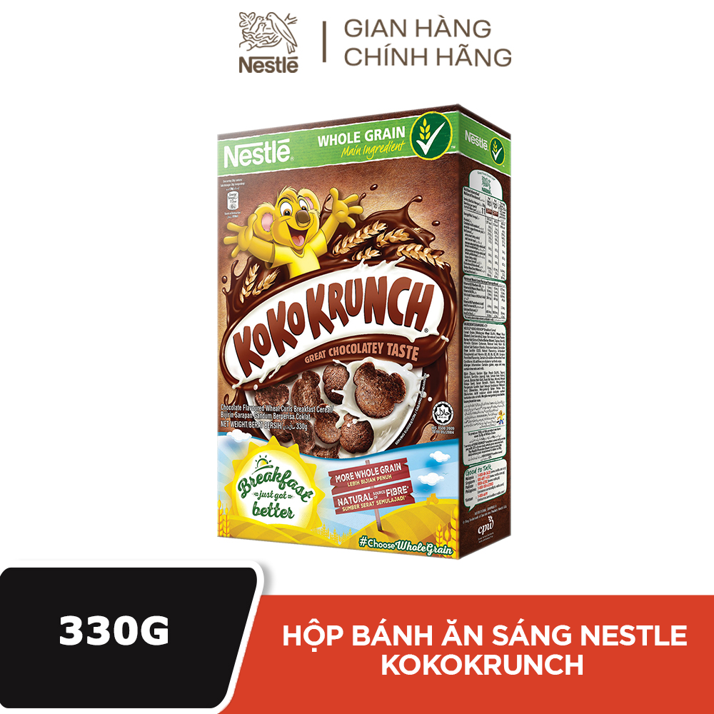 Ngũ Cốc Ăn Sáng Nestlé Koko Krunch - Hộp 330g