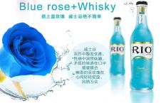 Cocktail rio vị hoa hồng – xanh dương