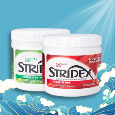 Miếng lau giảm mụn stridex 55 pads BHA 0.5% / 2% Kiểm soát dầu, tẩy tế bào chết, làm sạch lỗ chân lông