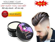 Keo Vuốt Tóc Cho Tóc Màu, Sáp Vuốt Tóc Nam Volcanic Clay Black Version2, Phong Cách Tóc Nam Đẳng Cấp Thời Trang Mẫu 11