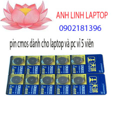 Pin cmos laptop 3.3v vỉ 5 viên