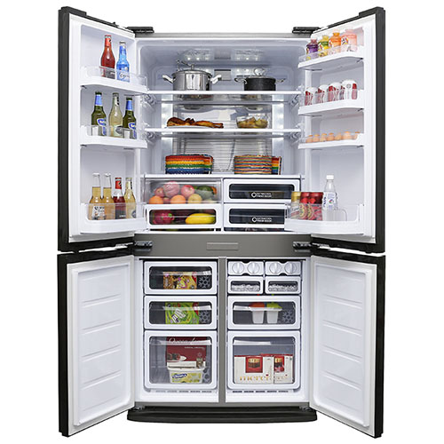 Tủ lạnh Sharp 4 cánh SJ-FX680V-ST